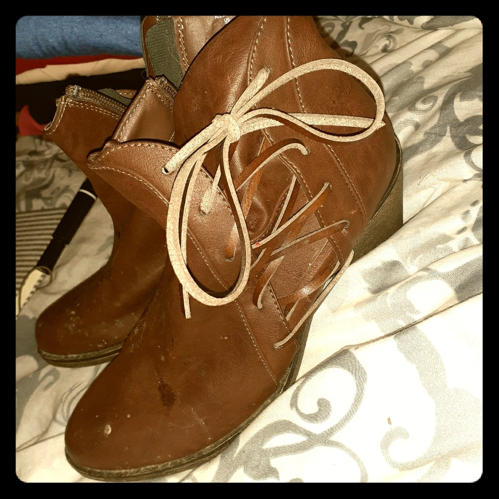 Lace Up Ankle Boots